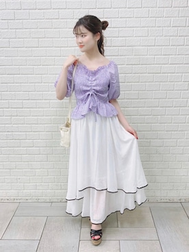 MIIAさん（レディース・151cm）の夏コーディネート