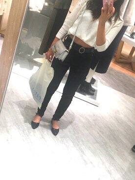 ちゃきさん（レディース・154cm）の秋コーディネート