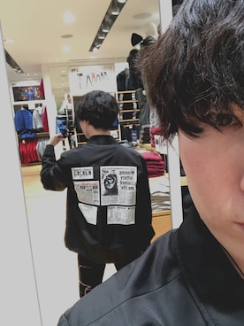 「alexanderwang（アレキサンダーワン）のアイテム（ブルゾン）」を使った、NAOKIさん（メンズ・175cm）の秋コーディネート
