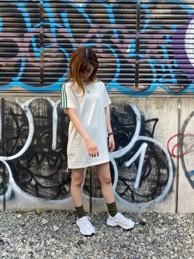 Adidas アディダス の テニス リュクス Tシャツワンピース アディダスオリジナルス ワンピース Wear