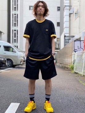 Adidas アディダスのtシャツ カットソーコーディネート Zozotown