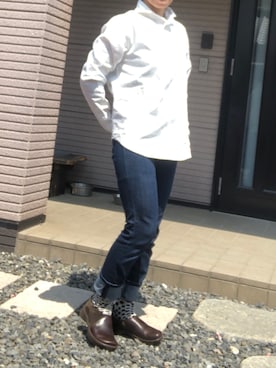 「LOLO（ロロ）のアイテム」を使った、こまちさん（レディース・153cm）の春コーディネート