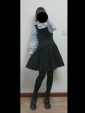 「BABY, THE STARS SHINE BRIGHT」｜「アイテム（ブーツ）」を使った、S_N_Rさん（レディース・163cm）の春コーディネート