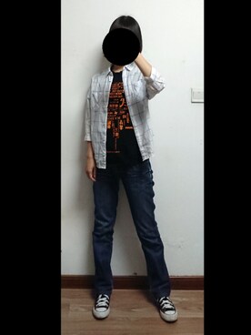 「cache cache（カシュ カシュ）のアイテム（トップス）」を使った、S_N_Rさん（レディース・163cm）の春コーディネート