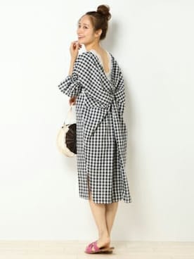 「LBC（エルビーシー）のアイテム」を使った、コックス公式オンラインストアECサイトモデルさん（レディース・162cm）の夏コーディネート