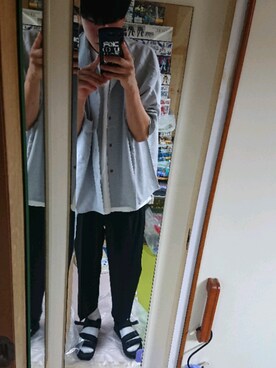 「EVOL（イーボル）のアイテム」を使った、kazu「インスタ開設しました」さん（メンズ・178cm）の夏コーディネート