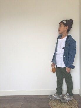 loloさん（キッズ・120cm）の春コーディネート