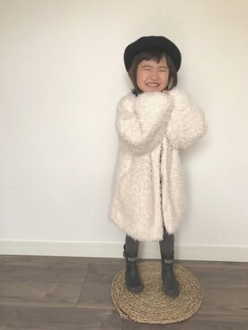 「SEVENDAYS=SUNDAY（セブンデイズサンデイ）のアイテム（ブルゾン）」を使った、loloさん（キッズ・100cm）の秋コーディネート