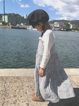「ROPE' PICNIC（ロペピクニック）のアイテム（ワンピース/ドレス）」を使った、loloさん（キッズ・110cm）の秋コーディネート
