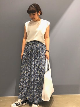 「H0183L20044」｜tokoさん（レディース・149cm）の夏コーディネート