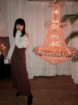 「COCO DEAL（ココディール）のアイテム（オールインワン・サロペット）」を使った、ニジカンさん（レディース・163cm）の春コーディネート