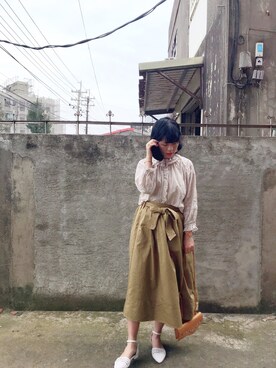 ニジカンさん（レディース・163cm）の春コーディネート