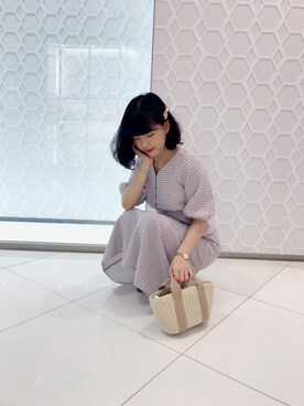 ニジカンさん（レディース・163cm）の春コーディネート