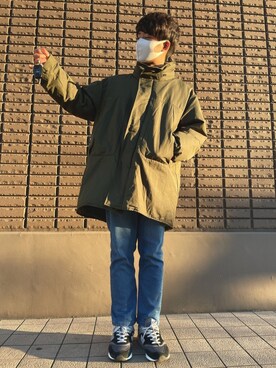 「417 EDIFICE（フォーワンセブンエディフィス）のアイテム（モッズコート）」を使った、ttttoshi25さん（メンズ・174cm）の冬コーディネート