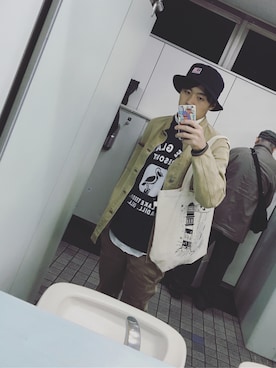 「Fifi（フィフィ）のアイテム」を使った、shingoさん（メンズ・175cm）の冬コーディネート