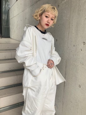 水野 真琴さん（レディース・148cm）の春コーディネート