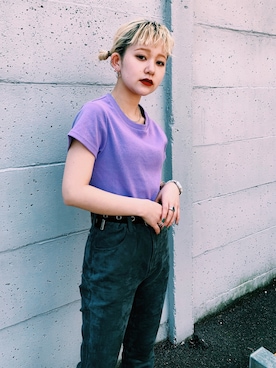 水野 真琴さん（レディース・148cm）の春コーディネート