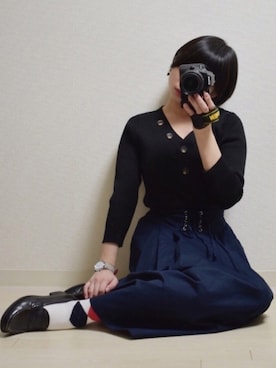 てんさん（レディース・155cm）の冬コーディネート