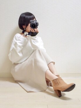「NOLLEY'S」｜「アイテム（財布/小物）」を使った、てんさん（レディース・155cm）の春コーディネート