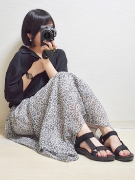 「NOLLEY'S」｜「アイテム（その他）」を使った、てんさん（レディース・155cm）の夏コーディネート