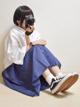 「URBAN RESEARCH Sonny Label（アーバンリサーチサニーレーベル）のノースリーブギャザーワンピース（ワンピース）」を使った、てんさん（レディース・155cm）の夏コーディネート