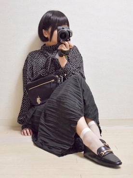 「NOLLEY'S」｜「アイテム（その他）」を使った、てんさん（レディース・155cm）の秋コーディネート