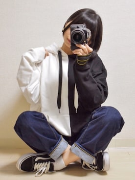 てんさん（レディース・155cm）の冬コーディネート