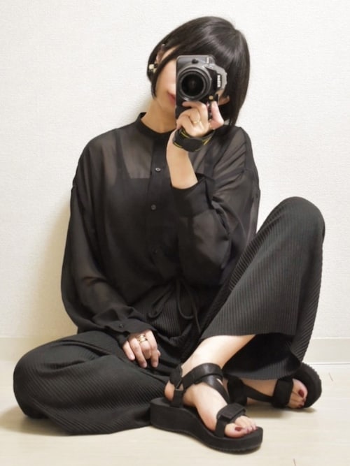 てん Happy Johnのシャツ ブラウスを使ったコーディネート Wear