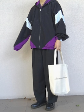「シンプルおしゃれが好き」｜「アイテム（ナイロンジャケット）」を使った、to__toさん（メンズ・175cm）の秋コーディネート