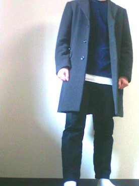 shuさん（メンズ・165cm）の冬コーディネート