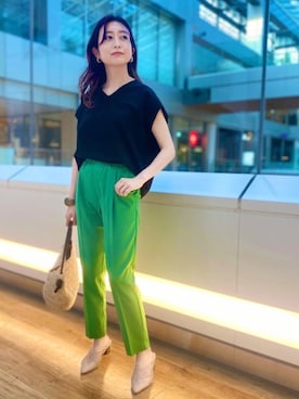 「フォローミー」｜Meguさん（レディース・158cm）の春コーディネート