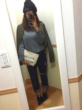 Aya＊さん（レディース・160cm）の冬コーディネート