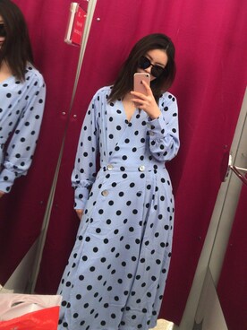 「MONKI（モンキ）のアイテム（ワンピース/ドレス）」を使った、honeydewさん（レディース・164cm）の春コーディネート