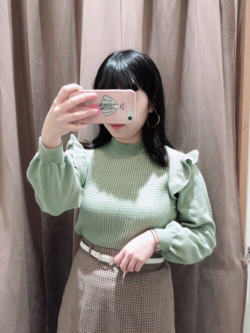 真 帆 Majestic Legonのニット セーターを使ったコーディネート Wear