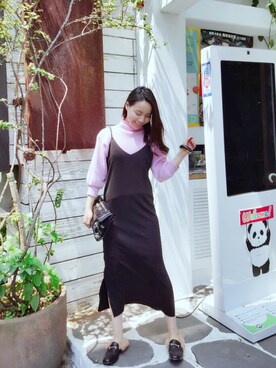 「Lulus」｜Joさん（レディース・160cm）の春コーディネート