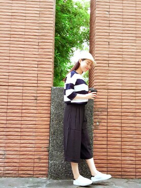 「Sassy（サッシー）のアイテム」を使った、Joさん（レディース・160cm）の春コーディネート