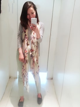 「PULL&BEAR（プルアンドベア）のアイテム（スラックス）」を使った、Joさん（レディース・160cm）の春コーディネート