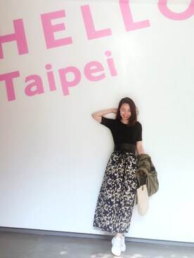 「widepants」｜Joさん（レディース・160cm）の夏コーディネート