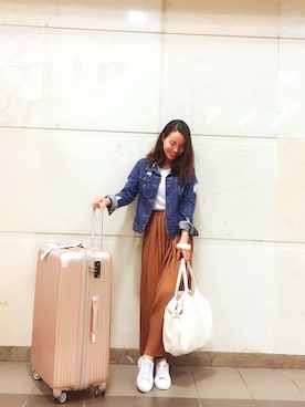 「airport style」｜Joさん（レディース・160cm）の秋コーディネート