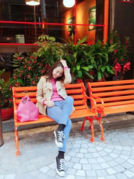 「Brappers」｜Joさん（レディース・160cm）の秋コーディネート