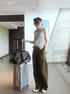 「airport style」｜Joさん（レディース・160cm）の秋コーディネート