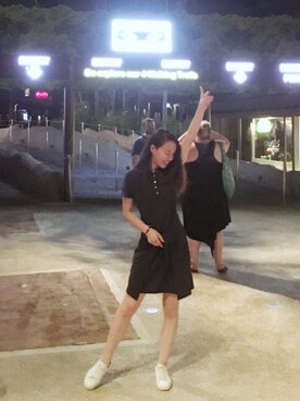 「POLO（ポロ）のアイテム（ワンピース/ドレス）」を使った、Joさん（レディース・160cm）の春コーディネート