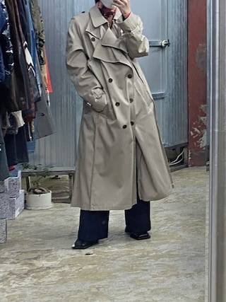 Y/PROJECT ベージュ トレンチコート Y/PROJECT コート＆ブルゾン | トレンチコート ベージュ レディース | YOOX