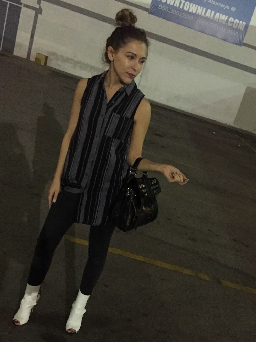 「dressup、dressdown、dtla」｜「PROENZA SCHOULERのアイテム（ハンドバッグ、その他）」を使った、Serbearさん（レディース・163cm）の春コーディネートの1枚目の写真