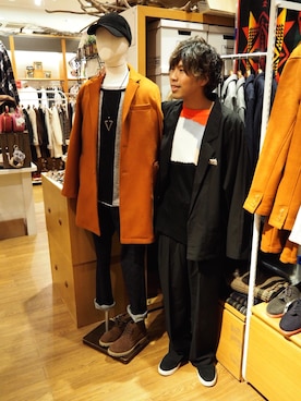 あんころもちさん（メンズ・175cm）の冬コーディネート