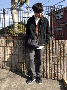 あんころもちさん（メンズ・176cm）の春コーディネート