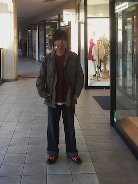 あんころもちさん（メンズ・176cm）の春コーディネート