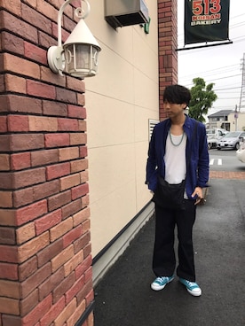 あんころもちさん(メンズ・176cm)の春コーディネート