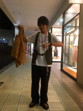 あんころもちさん（メンズ・176cm）の夏コーディネート