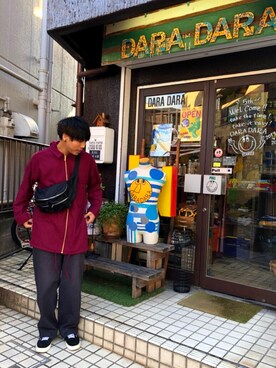 「アイテム（その他アウター）」を使った、あんころもちさん（メンズ・176cm・20代）の秋コーディネート